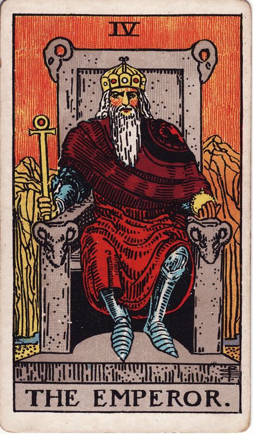 The Emperor — Major Arcanum 4