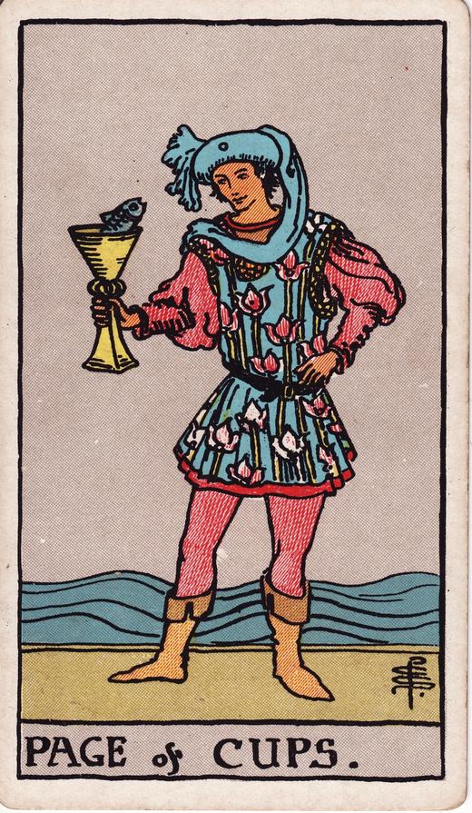Page of Cups — Minor Arcana · Cups